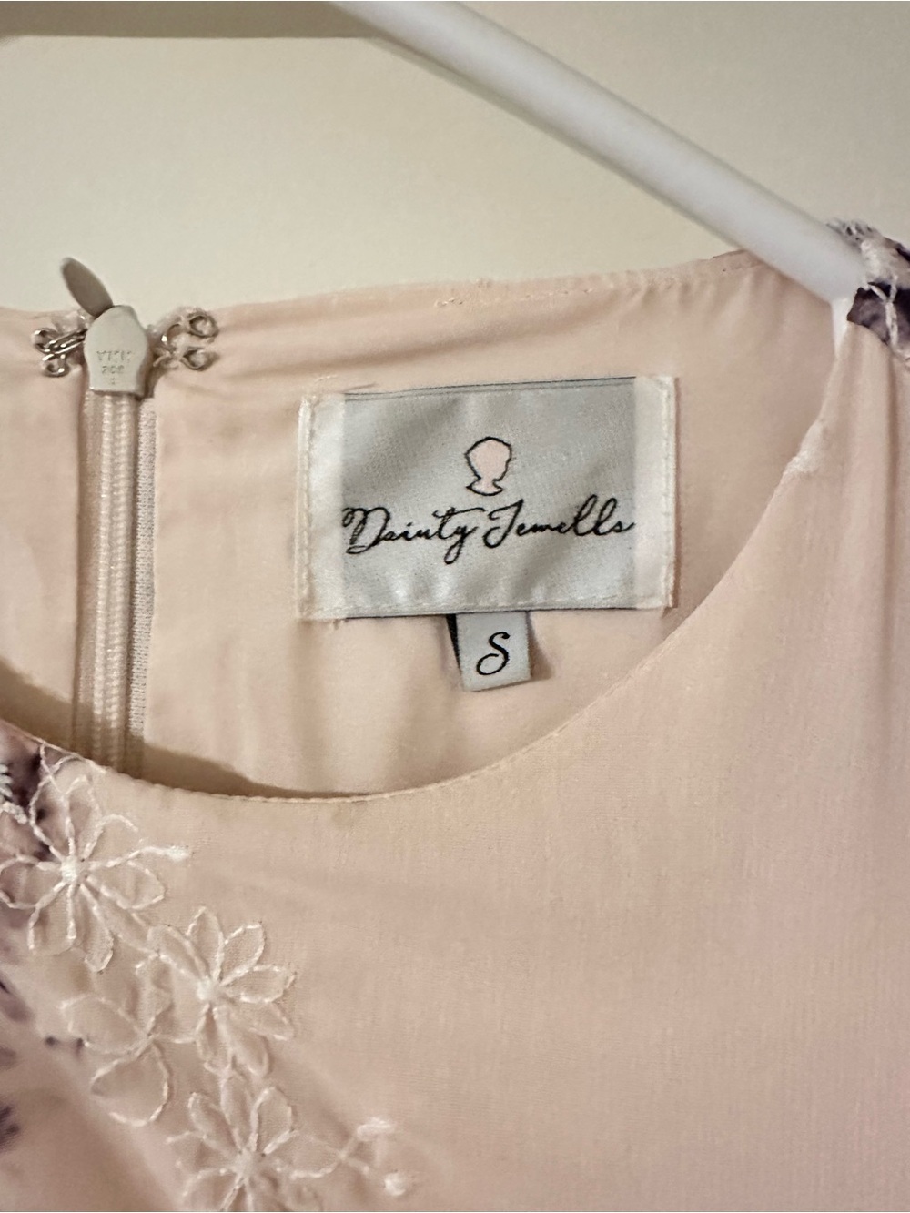 Dainty Jewells Cream Floral Tiered Peplum Maxi Dress - Picture 4 of 4
